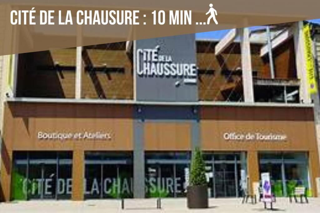 La Chaumiere, Centre Historique, Fibre, Ess, Rez-De-Chaussee, Bedinshop Romans-sur-Isère Exterior foto